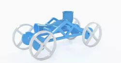 Ultra-light car with balloon-powered Venturi System