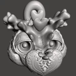 valentine spirit dragon monster game jewellery pendant necklace
