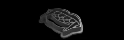 Vampire Teeth Cookie Cutter