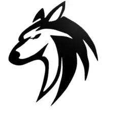 Wall decor wolf 2