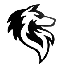 Wall decor wolf