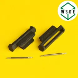Watch Strap Adapter for Casio DW291H / DW-291H to Nato 24mm