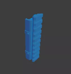 WE Airsoft Desert Eagle mount adapter.