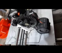 X-axis slide for 3d