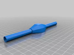 1/10 scale Spider 9 axle housing