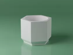 3D Planter Pot 43