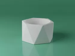 3D Planter Pot 46