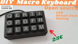 3D printed macro keyboard / strem deck