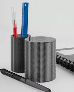 3D printed office organizer