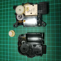 Actuator Gear Air Recirculation