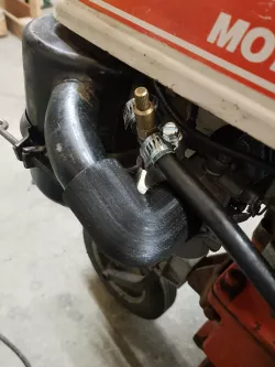 Air connection for Motostandard