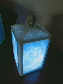 Alchemy Gothic Litho Box Lamp