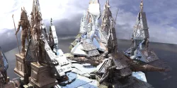 Anubis Returns pyramid tower Kit bash 3