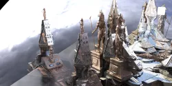 Anubis Returns pyramid tower Kit bash 4