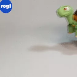 ARTICULATED CARTOON TURTLE