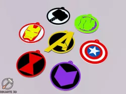 Avengers Keychain Pack