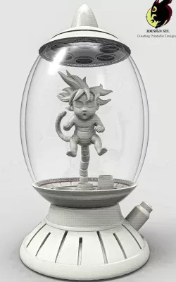 Baby goku incubators- dragon ball