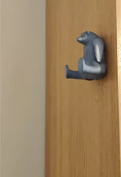 Bear Hug A Wall Key or Jacket Hook