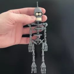 bender futurama episode bender skeleton