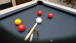 Billiard table easel