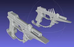 Black Bullet Kagetane Hiruko Guns