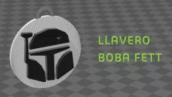 BOBA FETT KEYCHAIN