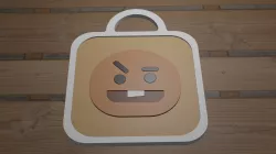 BTS Keychain - Shooky