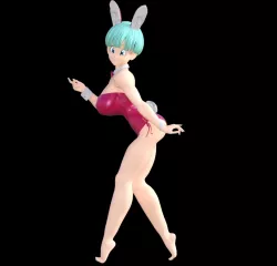 Bulma bunny costume
