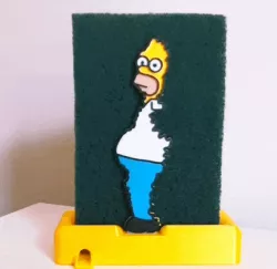 Bush Homer sponge holder