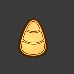 Candy corn Stl File