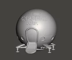 Capsule Corp Dragon Ball Z Spaceship