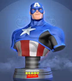 Captain America - Bust