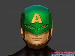 Captain America Hail Hydra Supreme Marvel Helmet Cosplay
