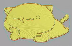 Cat waiting for you kawaii