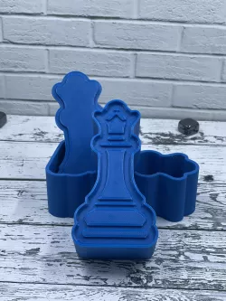 Chess Queen Flat Bath Bomb Mold-Commercial License
