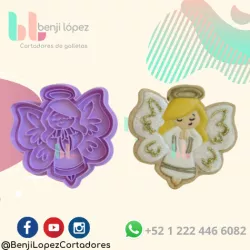 CHRISTMAS ANGEL NATIVITY COOKIE CUTTER