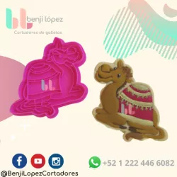 CHRISTMAS CAMEL NATIVITY COOKIE CUTTER