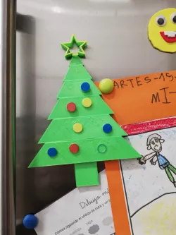 CHRISTMAS TREE FRIDGE