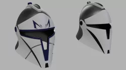 Clone Knight helmets