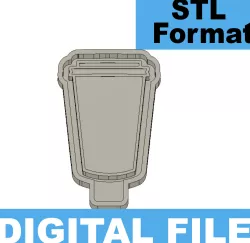 Coffee Cup Freshie Mold Model STL