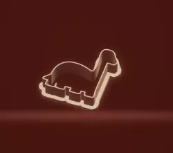 cookie cutter apatosaurus