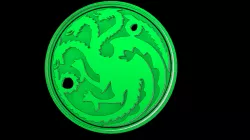 cookie cutter cookie cutter 10cm house of the dragon fondant Targaryen game of throne la casa del dragon