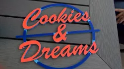Cookies and dreams sign