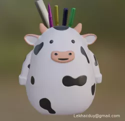 Cow pen holder