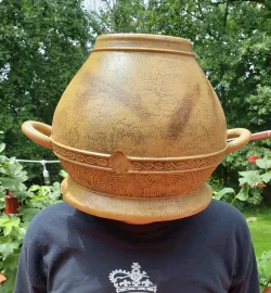 Cracked Pot Helmet - Let Me Solo her