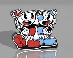 Cuphead Show lamp