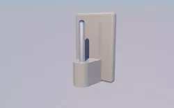 Curtain rod hook