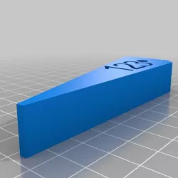 Customizable Firefighter Door Chock with more Fonts