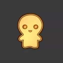 Cute ghost Stl File