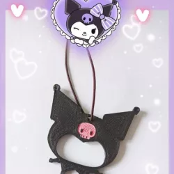 Cute Kuromi Pendant